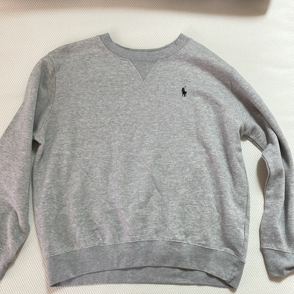Men’s gray Ralph Lauren Polo sweatshirt - Picture 3 of 3